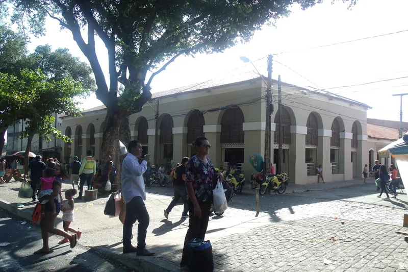 Foto de arquivo: Mercado Central São José, em Teresina; a imagem não mostra o Banco Popular
