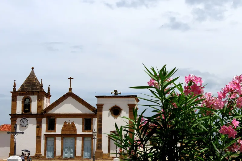 Igreja Matriz de Nossa Senhora das Vitórias, no Centro Histórico de Oeiras