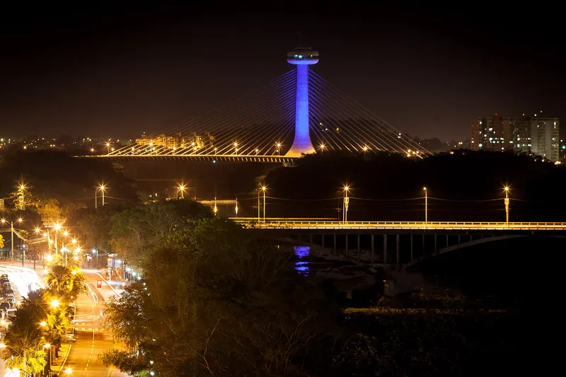 Foto de arquivo: vista da Ponte Estaiada em Teresina; não retrata a ação policial