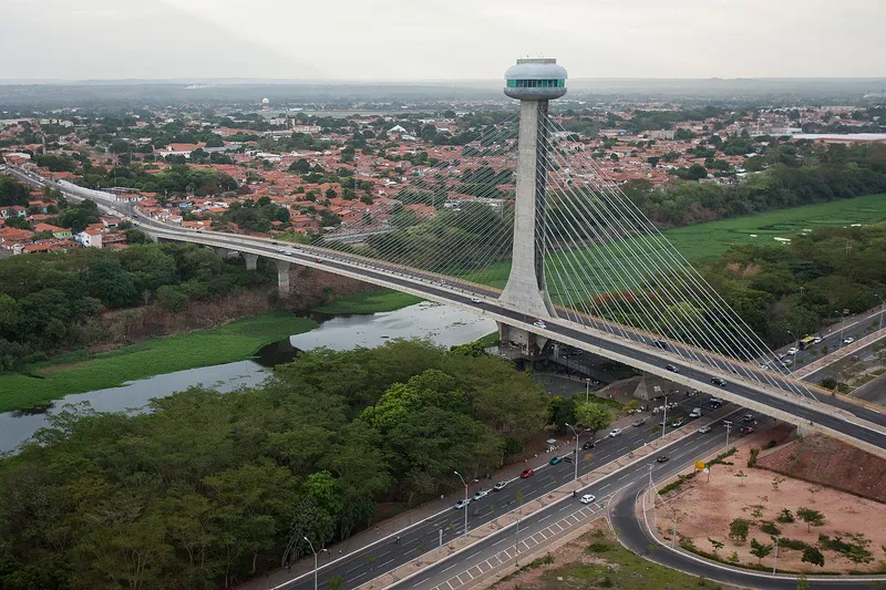 Foto de arquivo: Ponte Estaiada em Teresina; não retrata o episódio relatado pelo vereador